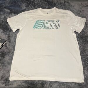 Aeropostale White Athletic shirt XL